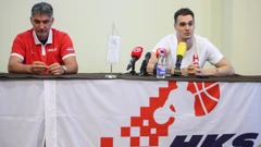 Konferencija za medije hrvatske kosarkaske reprezentacije