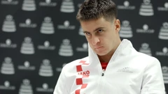 Duje Ajduković na konferenciji za medije
