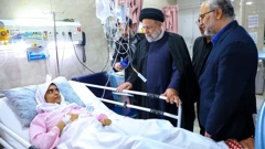 Predsjednik Ebrahim Raisi u obilasku ozlijeđenih