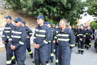 Komemoracija za poginulog vatrogasca Gorana Komlenca , Foto: Grgo Jelavić/PIXSELL