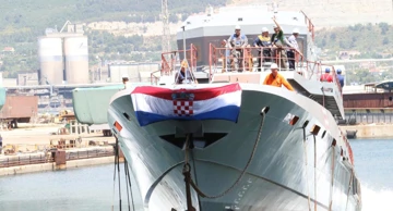  Split: Svečano porinuće obalnog ophodnog broda za MORH, arhiva