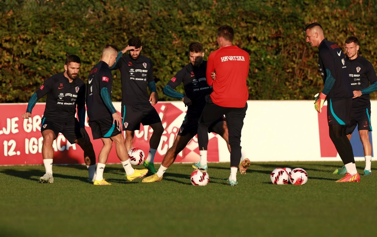 Prvi trening Vatrenih, Foto: Sanjin Strukić/PIXSELL