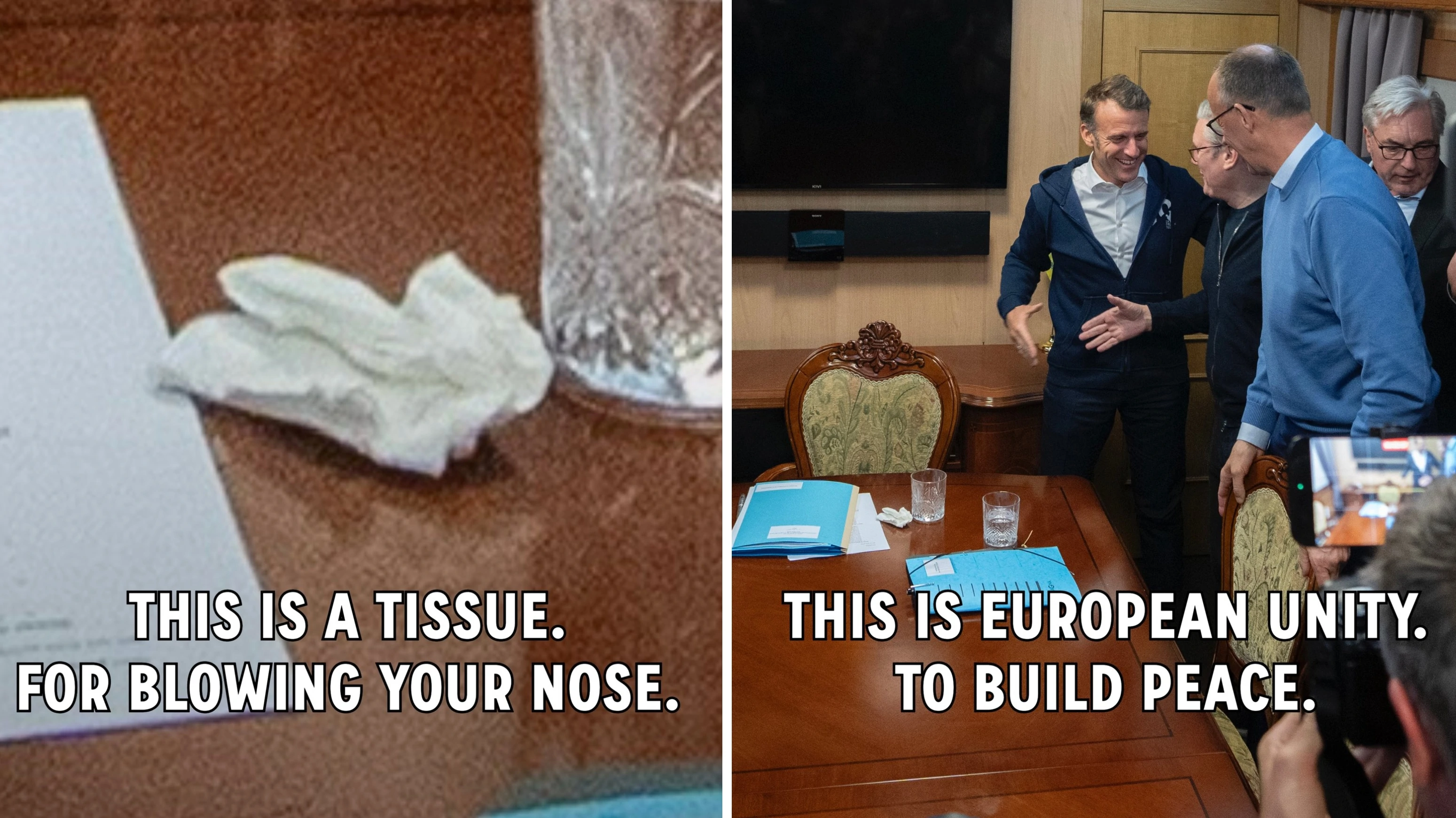 Elizejska palača demantirala tvrdnje o drogama na vlaku u Ukrajini