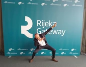Najsretniji dobro obavljenim poslom predsjednik uprave Gatewaya Koen Benders, Foto: Josip Krmpotić/Radio Rijeka
