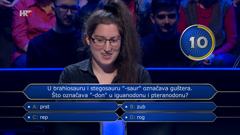 Tamara Perković, Foto: Tko želi biti milijunaš?/HRT
