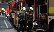 Gorjela zgrada u Zagrebu, Foto: Luka Stanzl/Pixsell
