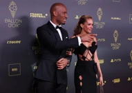 Didier Drogba i partnerica Gabrielle Lemaire, Foto: Stephanie Lecocq/REUTERS
