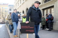 Prosvjed "Oprostite, ne mogu disati", Foto: Zeljko Hladika/Pixsell