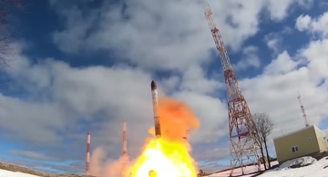 Testno lansiranje interkontinentalne balističke rakete RS-28 Sarmat