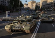 Uništena ruska vozila u centru Kijeva, Foto: Gleb Garanich/REUTERS