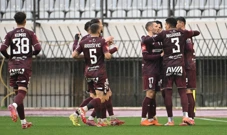 Slavlje igrača Istre, Foto: Tom Dubravec/CROPIX