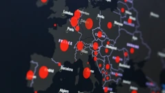 Cijela Hrvatska tamnocrvena na karti ECDC-a