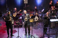 Mihael Györek, Damir Horvat, Valdemar Kušan, Jazz orkestar HRT-a, Foto: Jasenko Rasol/HRT