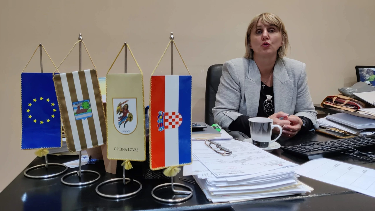 Tanja Cirba, načelnica Općine Lovas