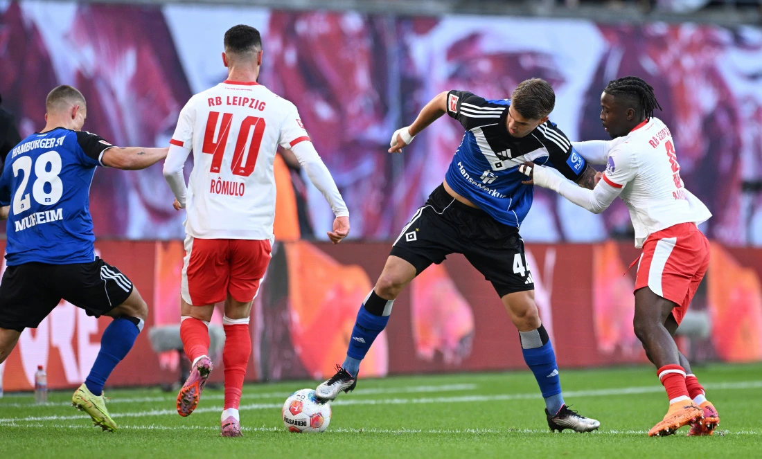 Pobjeda Leipziga, Vušković dobar u porazu HSV-a
