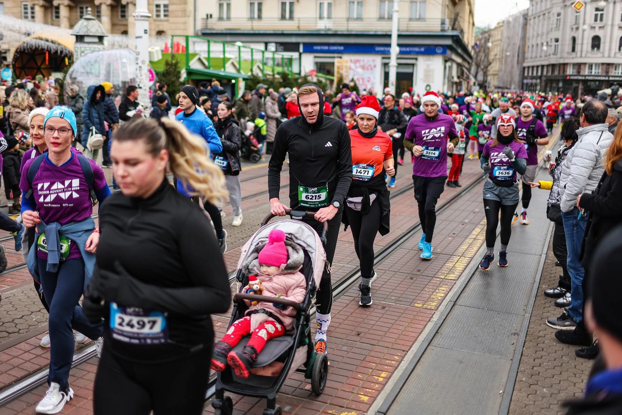 Sudionici svih dobnih skupina na Advent Runu