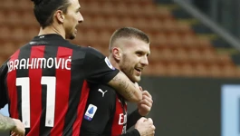 Ante Rebić i Zlatan Ibrahimović 