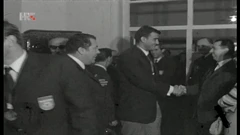 Doček zlatnih vaterpolista 1968. godine, Foto: HTV/HRT