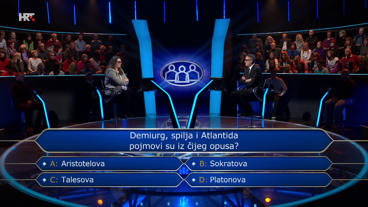 Antonija Kanjer, Foto: Tko želi biti milijunaš?/HRT