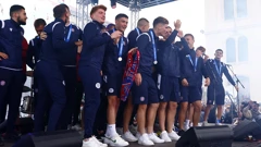 Doček juniora Hajduka na Rivi