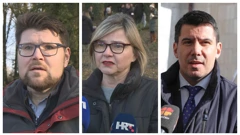 Peđa Grbin, Sandra Benčić i Nikola Grmoja