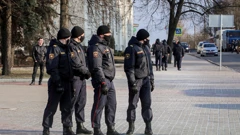 Policija u Minsku (ilustracija)