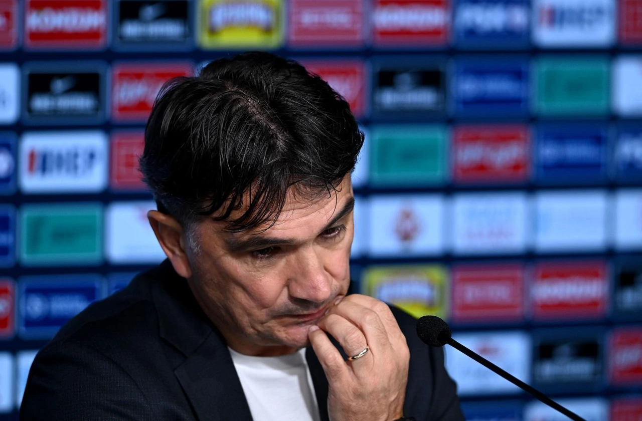 Zlatko Dalić na konferenciji za medije u Neuruppinu