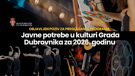 Poziv za potrebe u kulturi