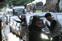 Hrvatski navijači u Podgorici, Foto: Tom Dubravec/CROPIX