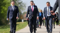 Plenković, Milanović i Jandroković